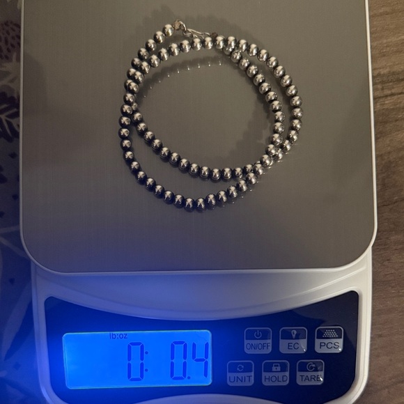 Authentic Navajo Pearl Necklace 5mm Pearls - Picture 3 of 4